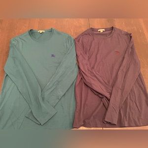 Men’s Burberry long sleeves size medium